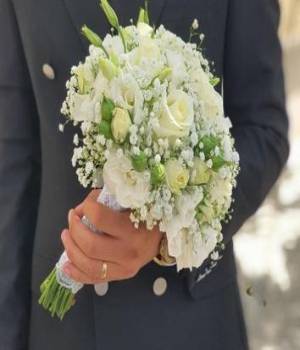 دسته گل عروس لاکچری مدل 1402