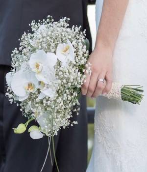 مدل دسته گل ارکیده عروس